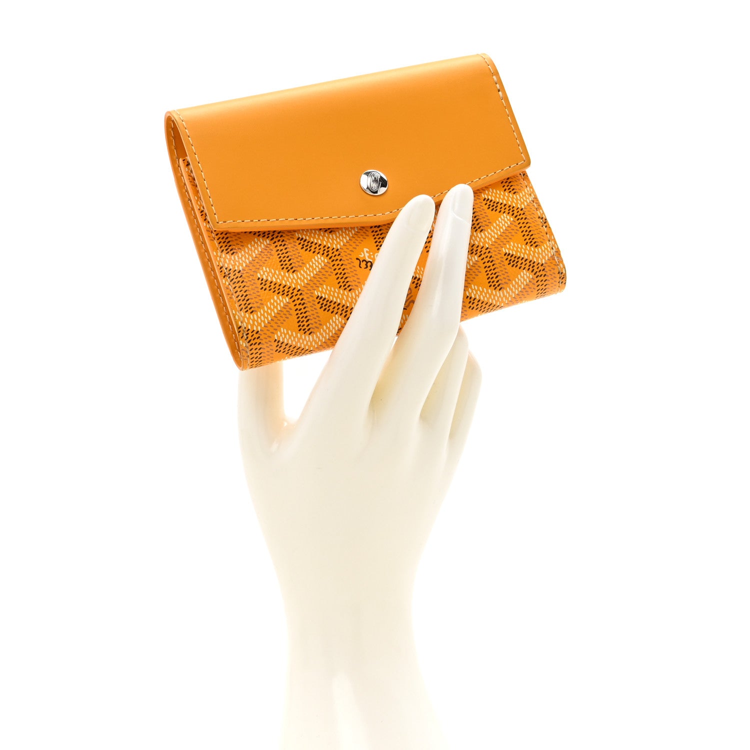 Goyard Goyardine Saint-Gabriel Compact Wallet Yellow 2 of 9