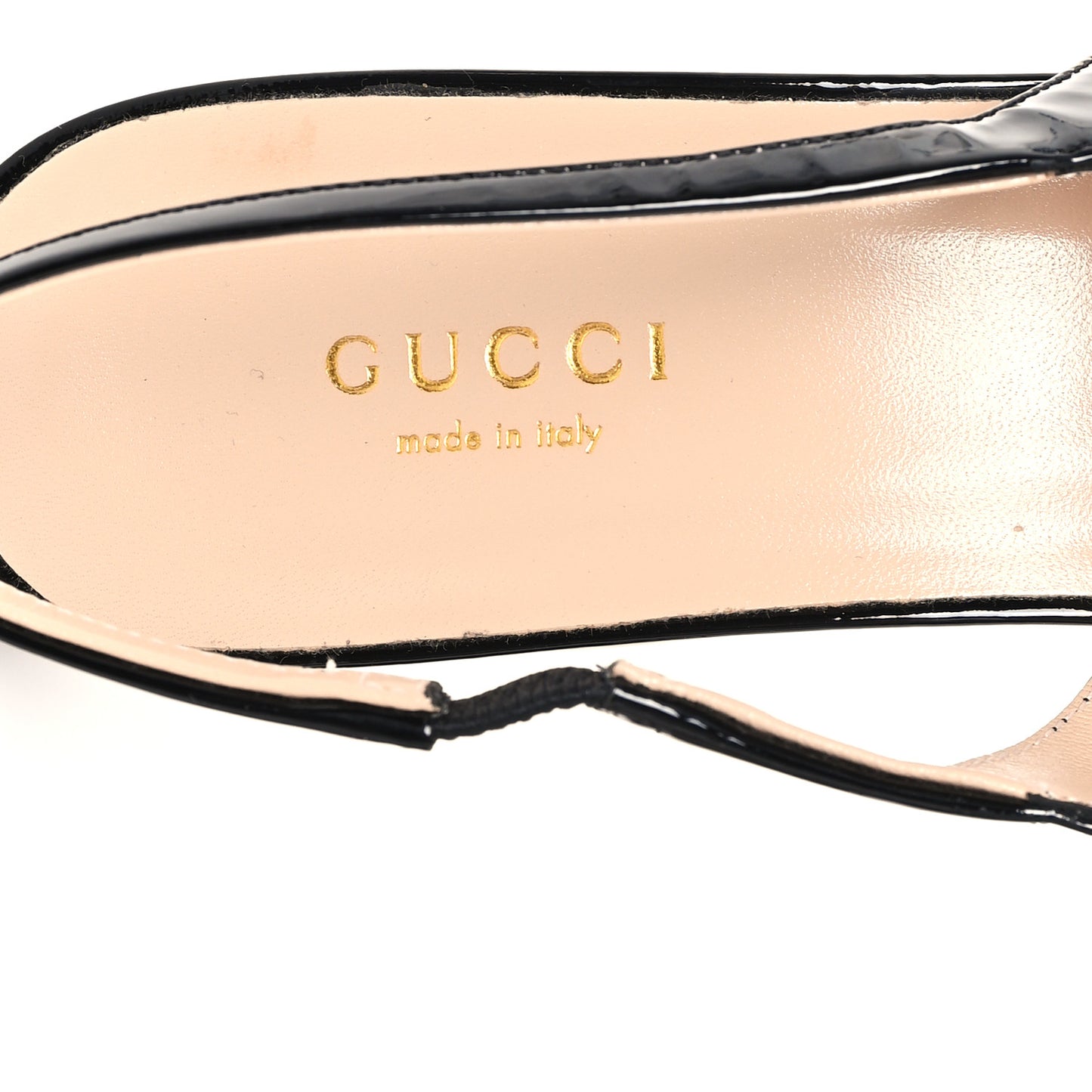 Vernice Crystal Horsebit Charlotte 42mm Slingback Pumps 39 Black