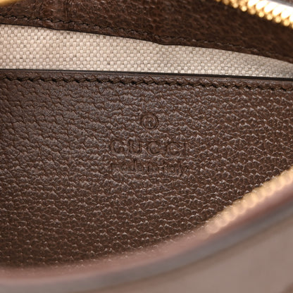 Gucci GG Supreme Monogram Textured Dollar Calfskin Small Ophidia Hobo Beige Ebony New Acero 6 of 11