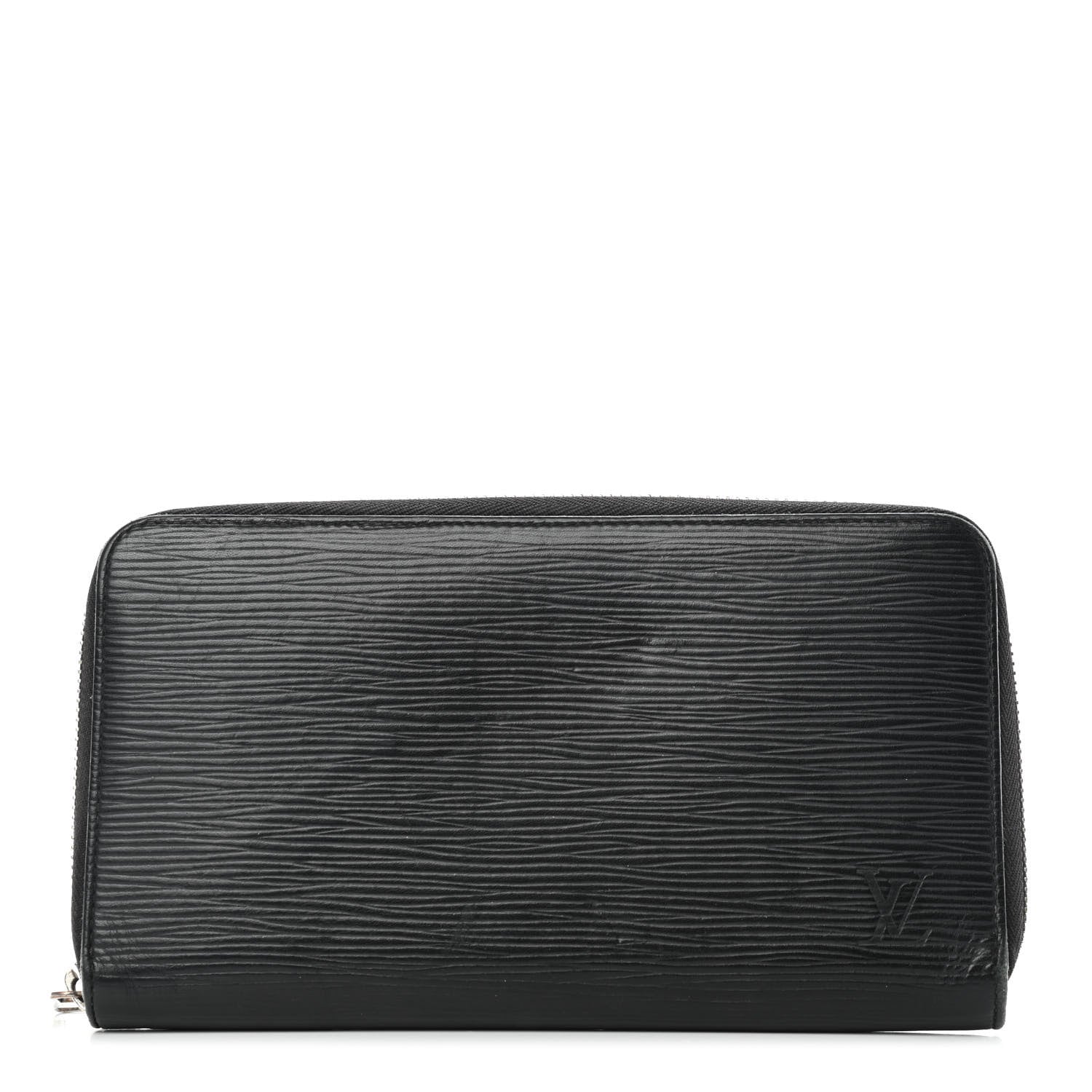 Louis Vuitton Epi Zippy Organizer Wallet Black 1 of 4