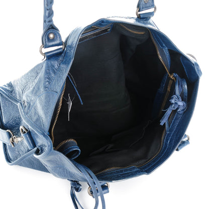 Balenciaga Agneau Classic Hardware City Bleu Obscur 5 of 7