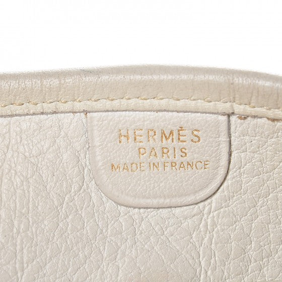 Toile Taurillon Clemence Evelyne PM Blanc White