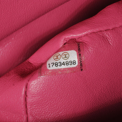 Chanel Lambskin Quilted Jumbo Double Flap Pink 8 of 8