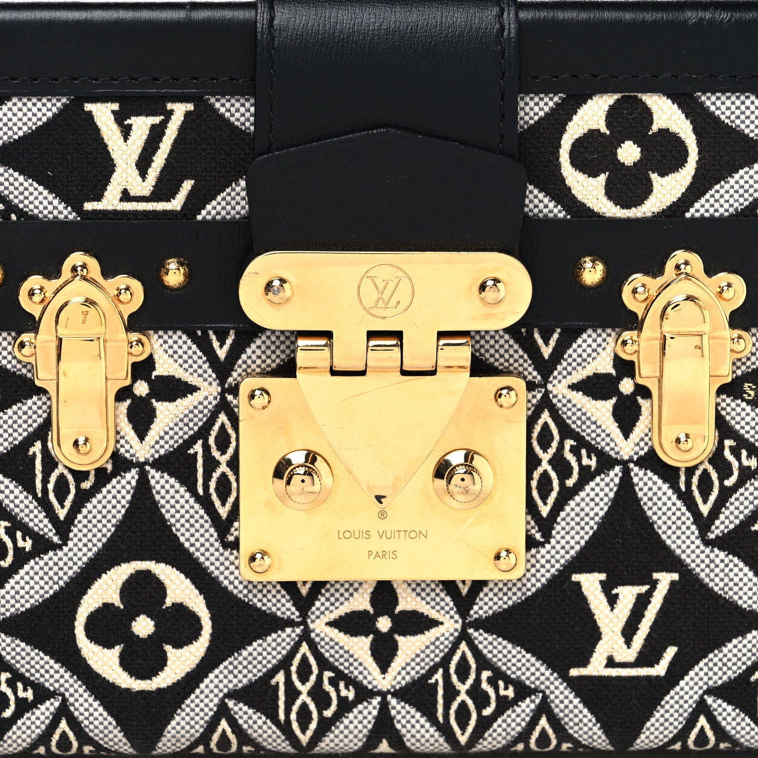 Louis Vuitton Jacquard Since 1854 Petite Malle Grey 7 of 13