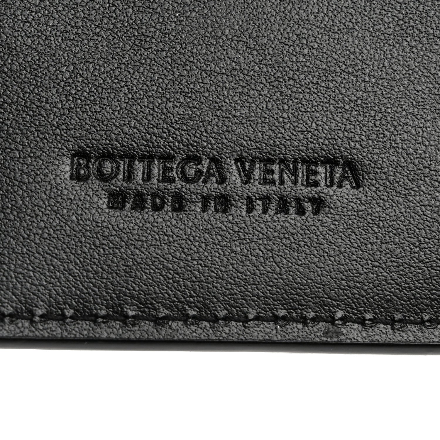 Bottega Veneta Nappa Intrecciato Medium Bi-Fold Zip Wallet Black 6 of 7