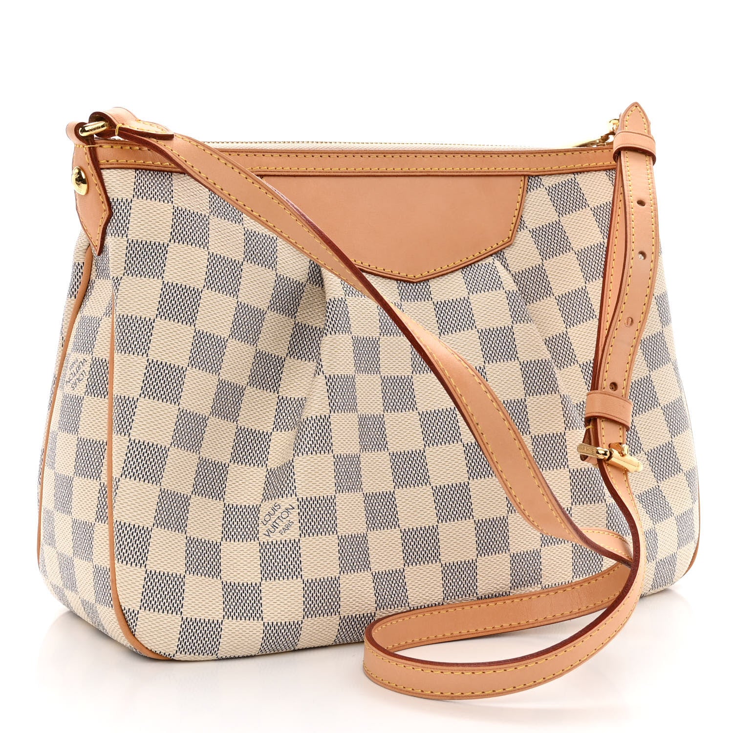 Louis Vuitton Damier Azur Siracusa PM 3 of 9