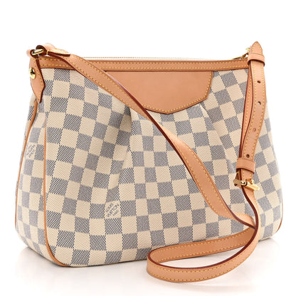 Louis Vuitton Damier Azur Siracusa PM 3 of 9