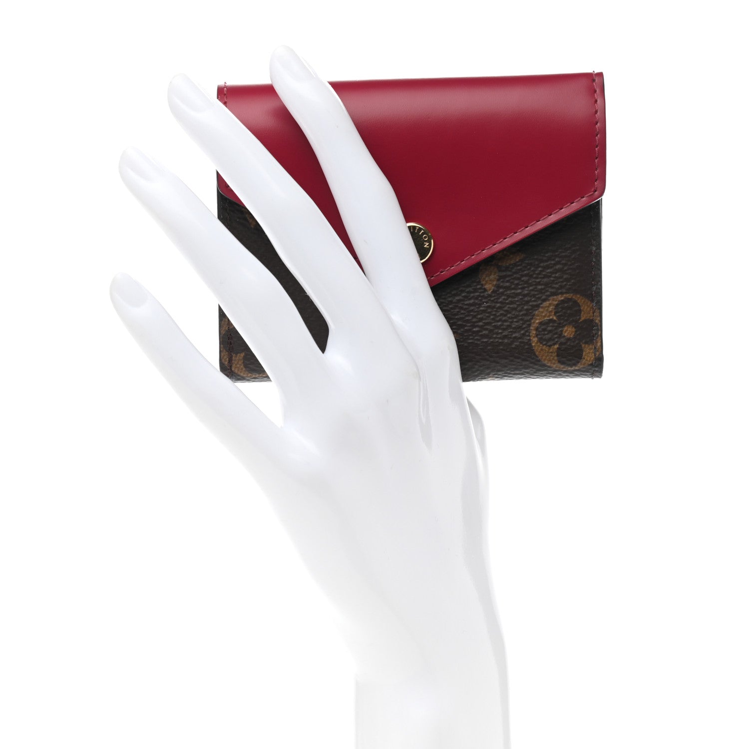 Louis Vuitton Monogram Zoe Wallet Fuchsia 2 of 9