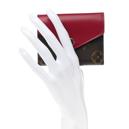 Louis Vuitton Monogram Zoe Wallet Fuchsia 2 of 9