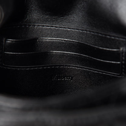 Mulberry Shiny Calfskin Quilted Mini Darley Shoulder Bag Black 9 of 11