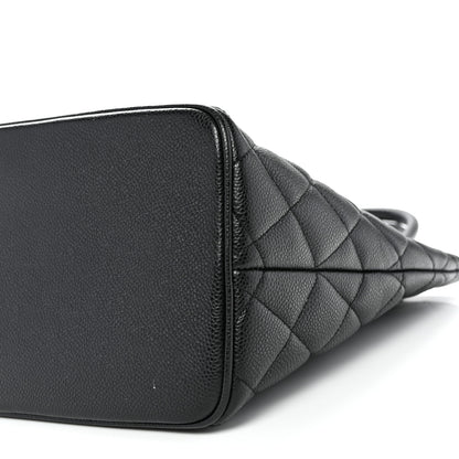 Chanel Caviar Quilted Medallion Tote Black 10 of 10