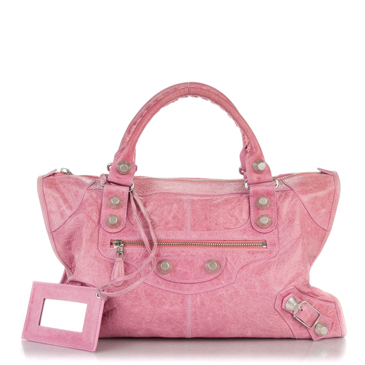 Balenciaga Agneau Giant 21 Silver Hardware Work bubblegum 1 of 7