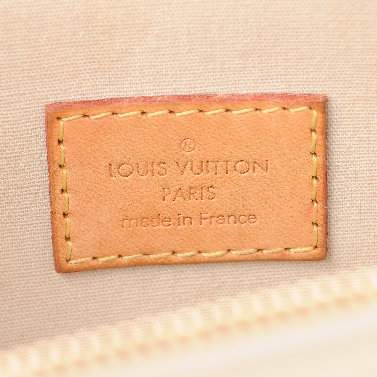 Louis Vuitton Vernis Alma PM Blanc Corail 6 of 8