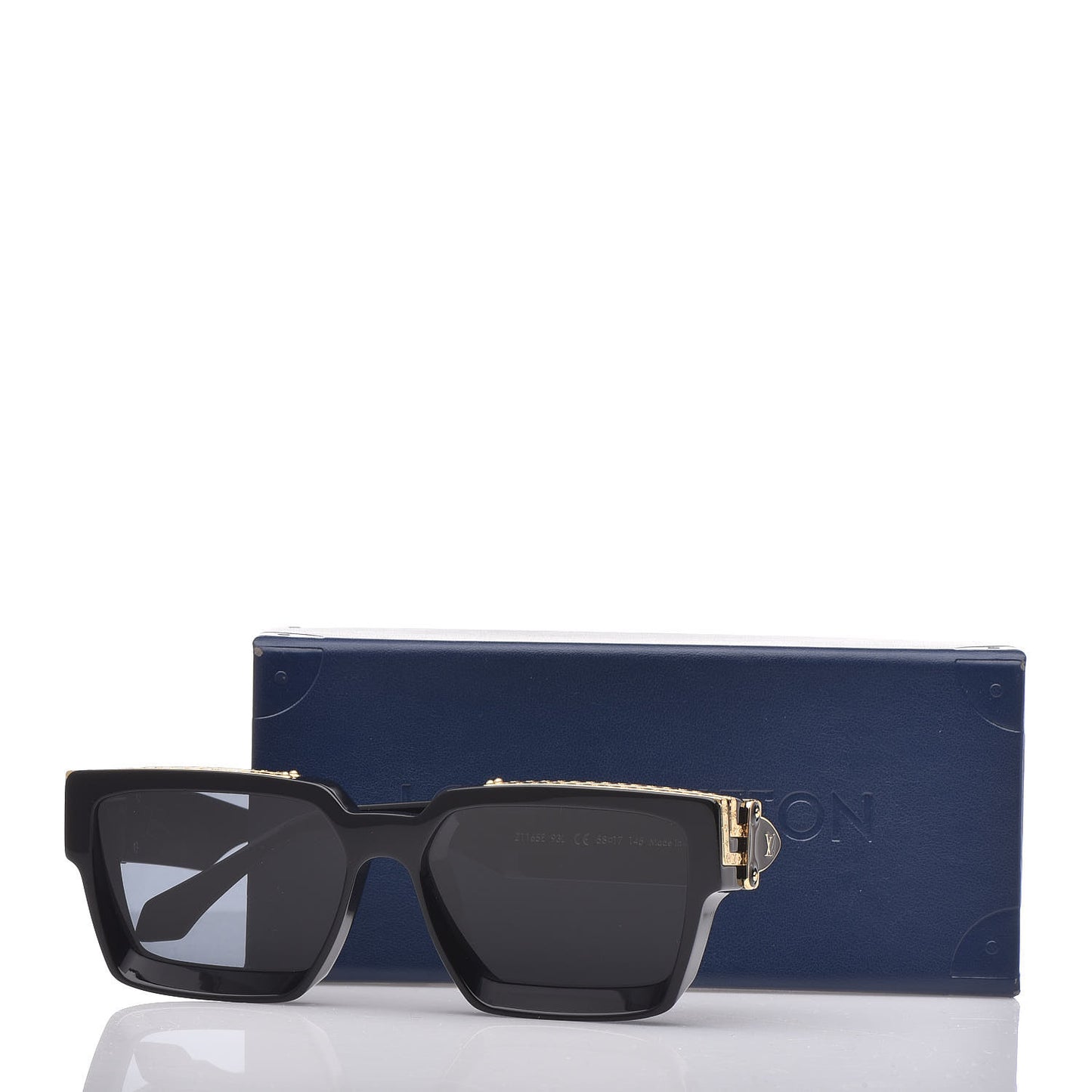 Acetate 1.1 Millionaires Sunglasses Z1165E Black
