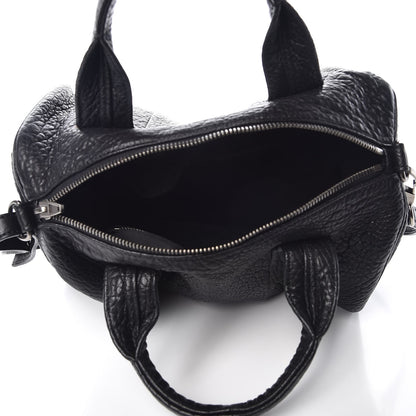 Alexander Wang Pebbled Lambskin Rocco Black Nickel Hardware 6 of 8
