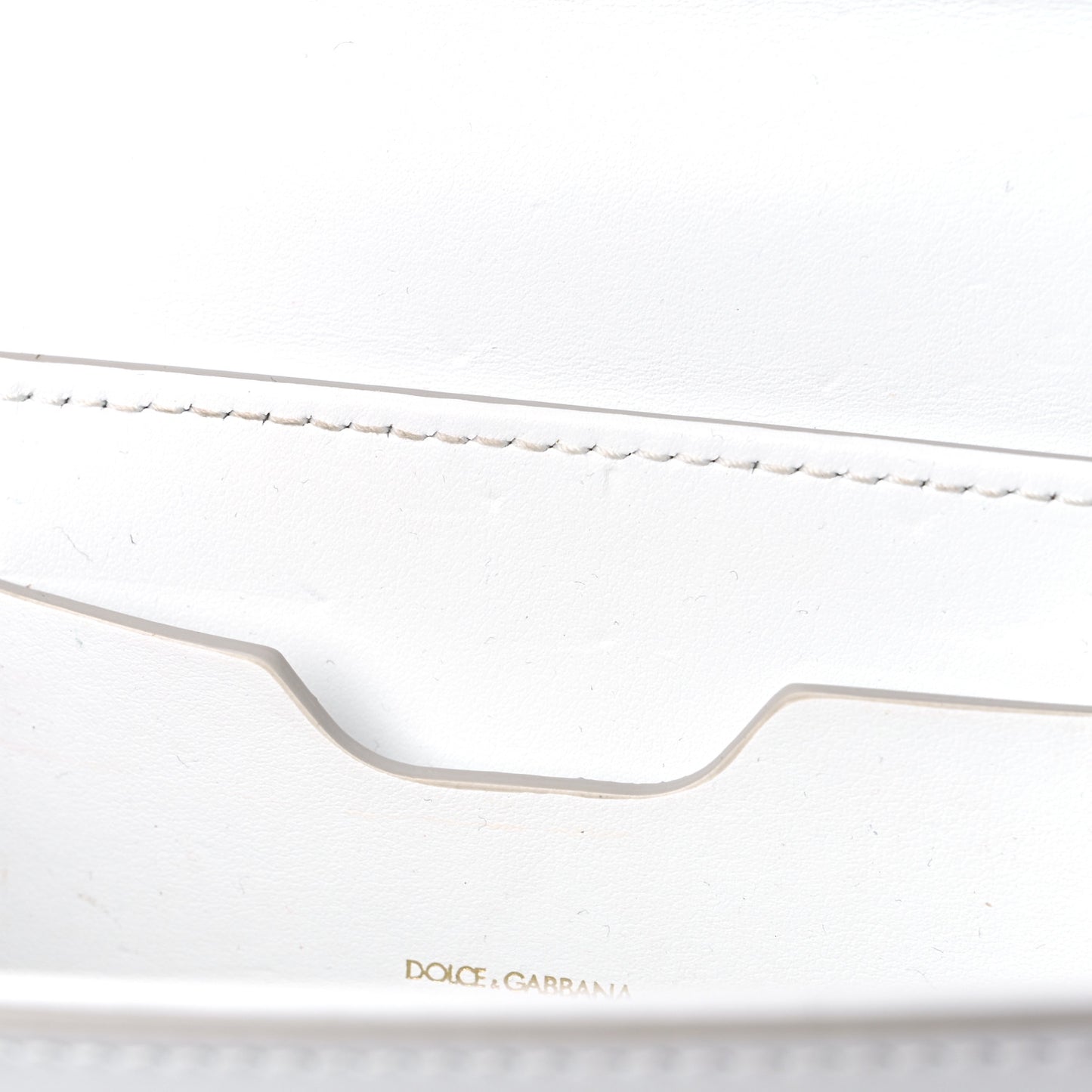 Nappa DG Girls Shoulder Bag White