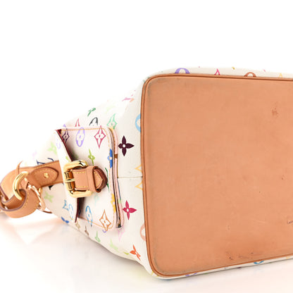 Louis Vuitton Monogram Multicolor Petit Noe White 8 of 10