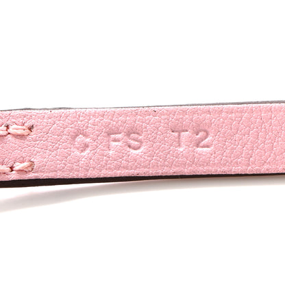 Hermes Swift Etrier Double Tour Bracelet T2 Rose Sakura 5 of 5
