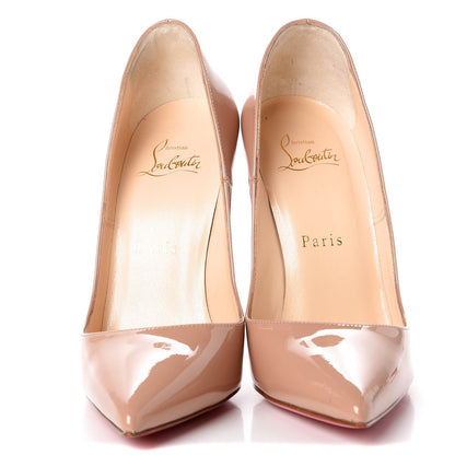 Christian Louboutin Patent So Kate 120 Pumps 36.5 Nude 2 of 8