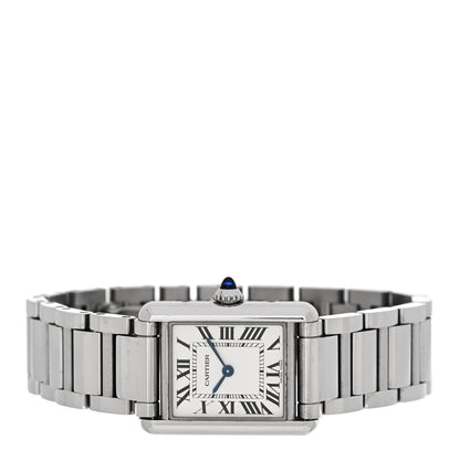 Cartier Stainless Steel 22mm Tank Must Quartz Watch 2 of 5