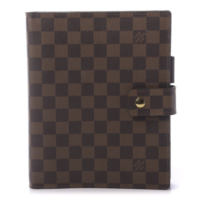 Louis Vuitton Damier Ebene Large Ring Agenda Cover 1 of 10