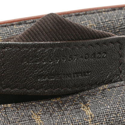 Saint Laurent Canvas Smooth Calfskin Le Monogramme Camera Bag Chestnut 7 of 11