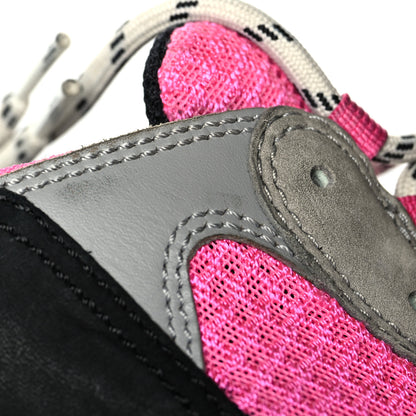 Balenciaga Fabric Mesh Womens Triple S Sneakers 42 Fluo Pink Grey White 10 of 13
