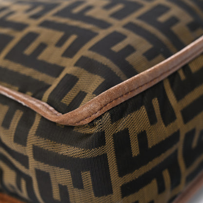Fendi Zucca Vitello Patchwork Messenger Bag Tobacco Sabbia 9 of 17