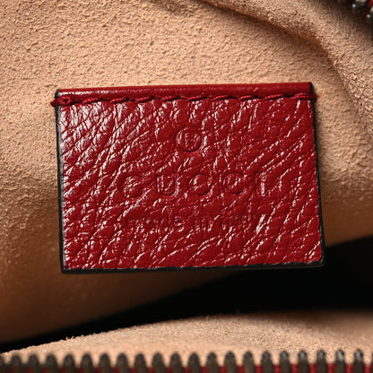 Gucci Azalea Calfskin Matelasse Diagonal Tall GG Marmont Crossbody Bag Romantic Cerise 7 of 12