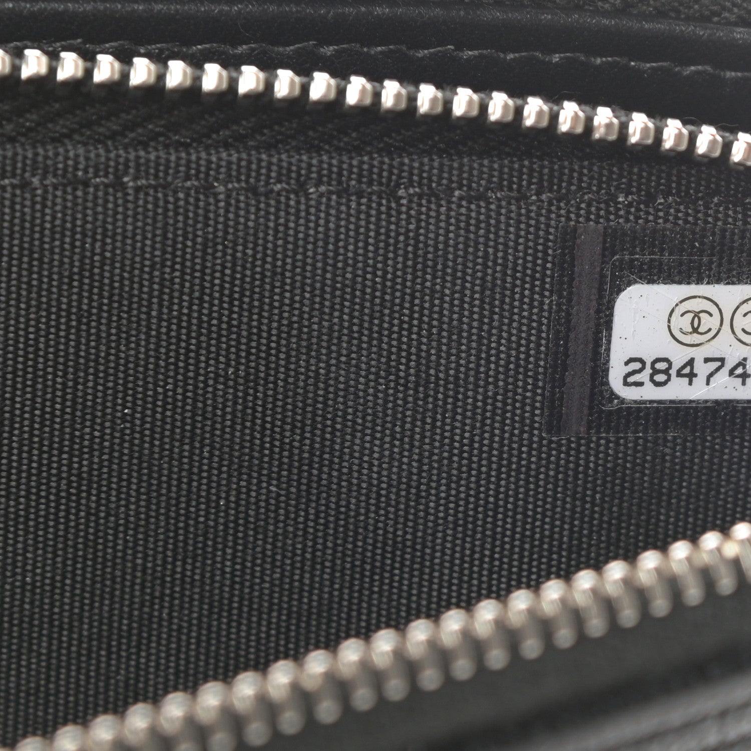 Chanel Caviar Quilted Small Boy Clutch With Chain Black 10 of 14