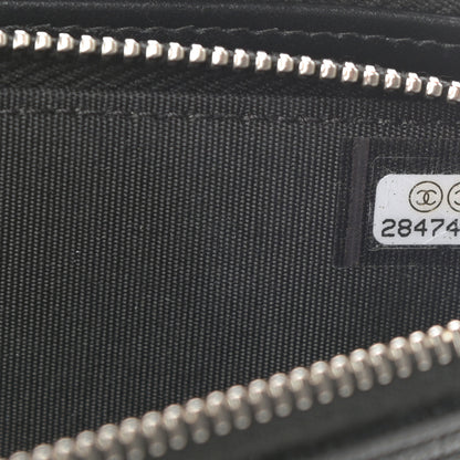 Chanel Caviar Quilted Small Boy Clutch With Chain Black 10 of 14