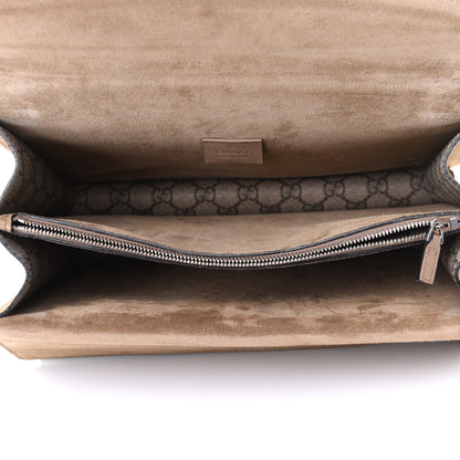 Gucci GG Supreme Monogram Medium Dionysus Shoulder Bag Taupe 4 of 4