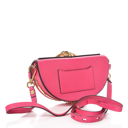 Chloe Calfskin Small Nile Bracelet Minaudiere Bag Fuchsia Rose 3 of 7
