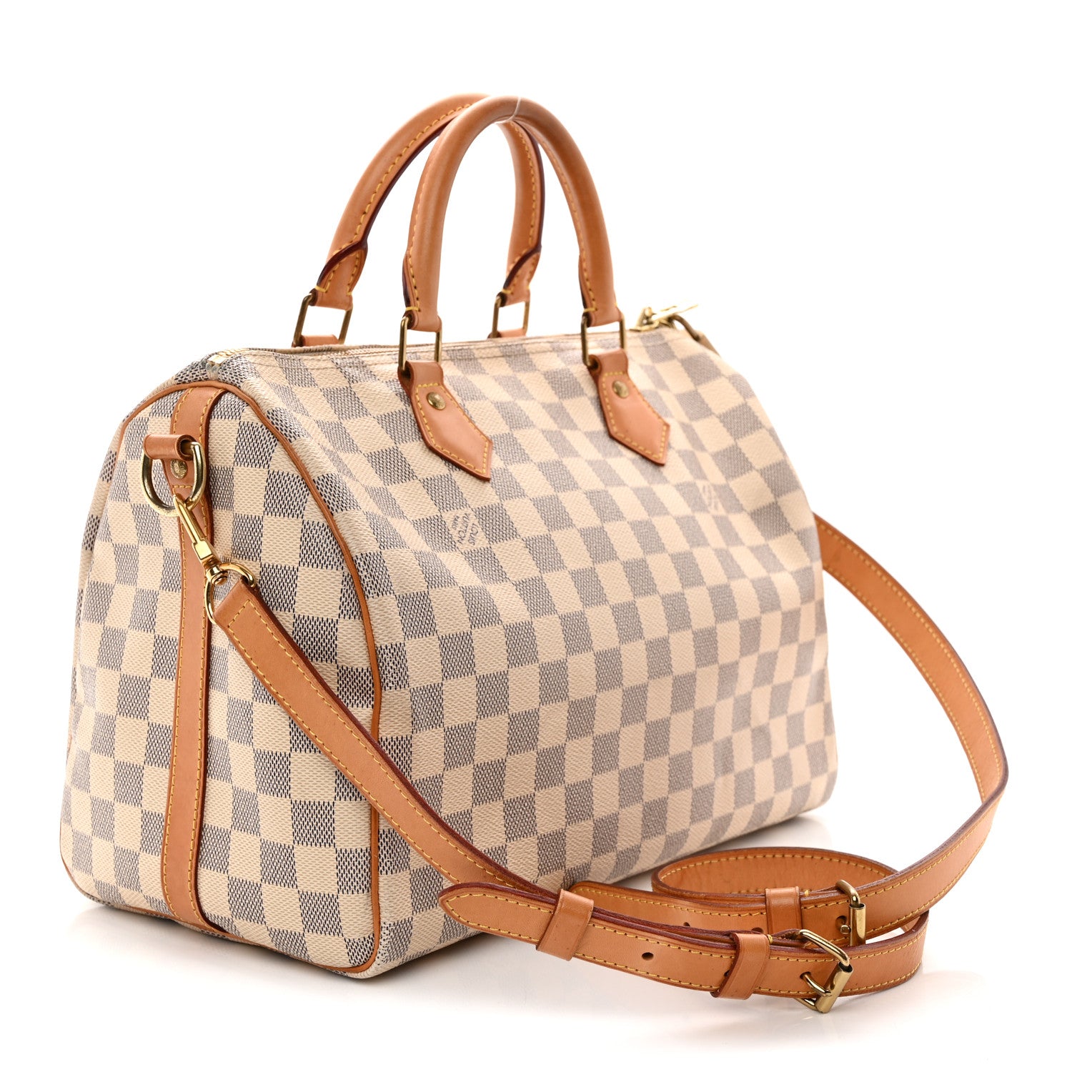 Louis Vuitton Damier Azur Speedy Bandouliere 30 3 of 12