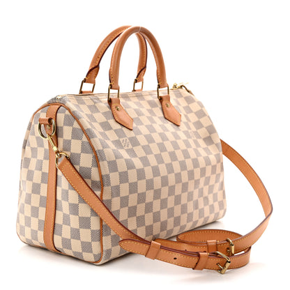 Louis Vuitton Damier Azur Speedy Bandouliere 30 3 of 12