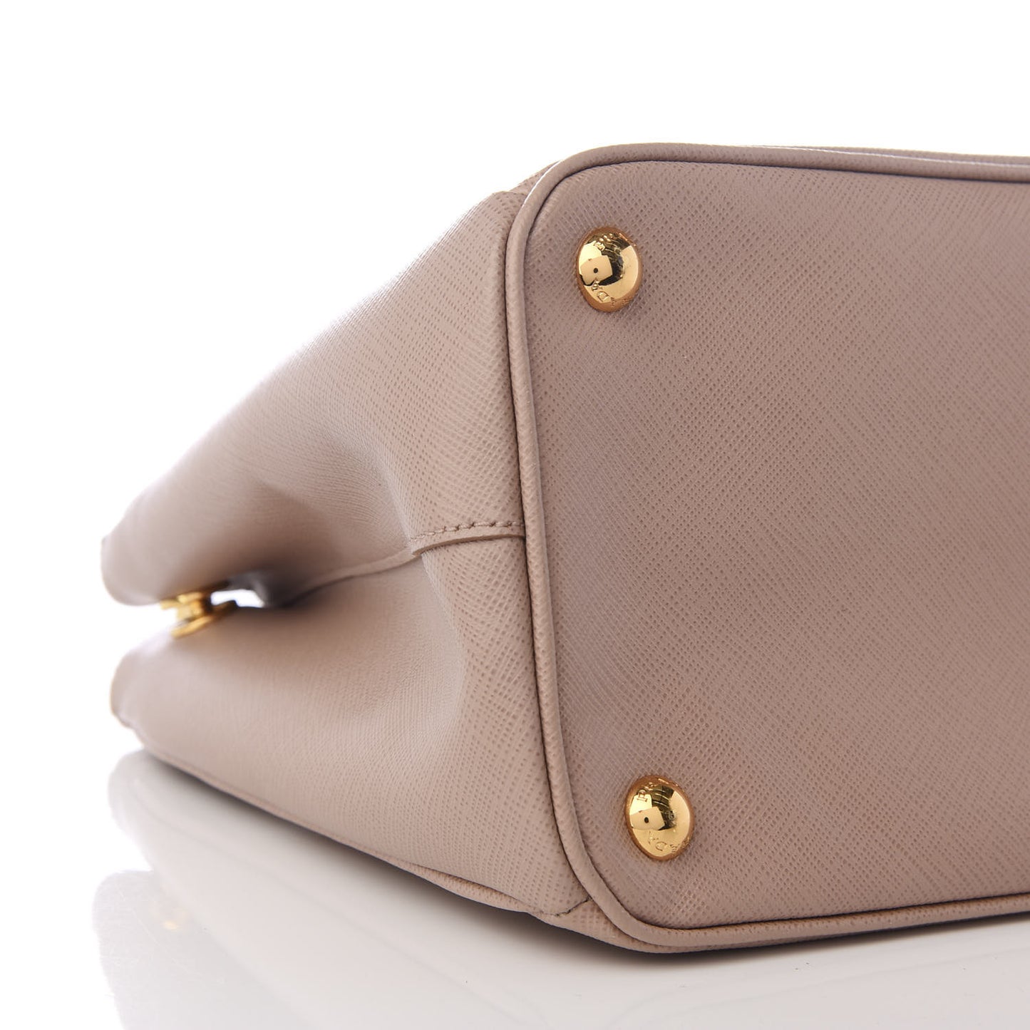 Saffiano Small Galleria Double Zip Tote Cammeo