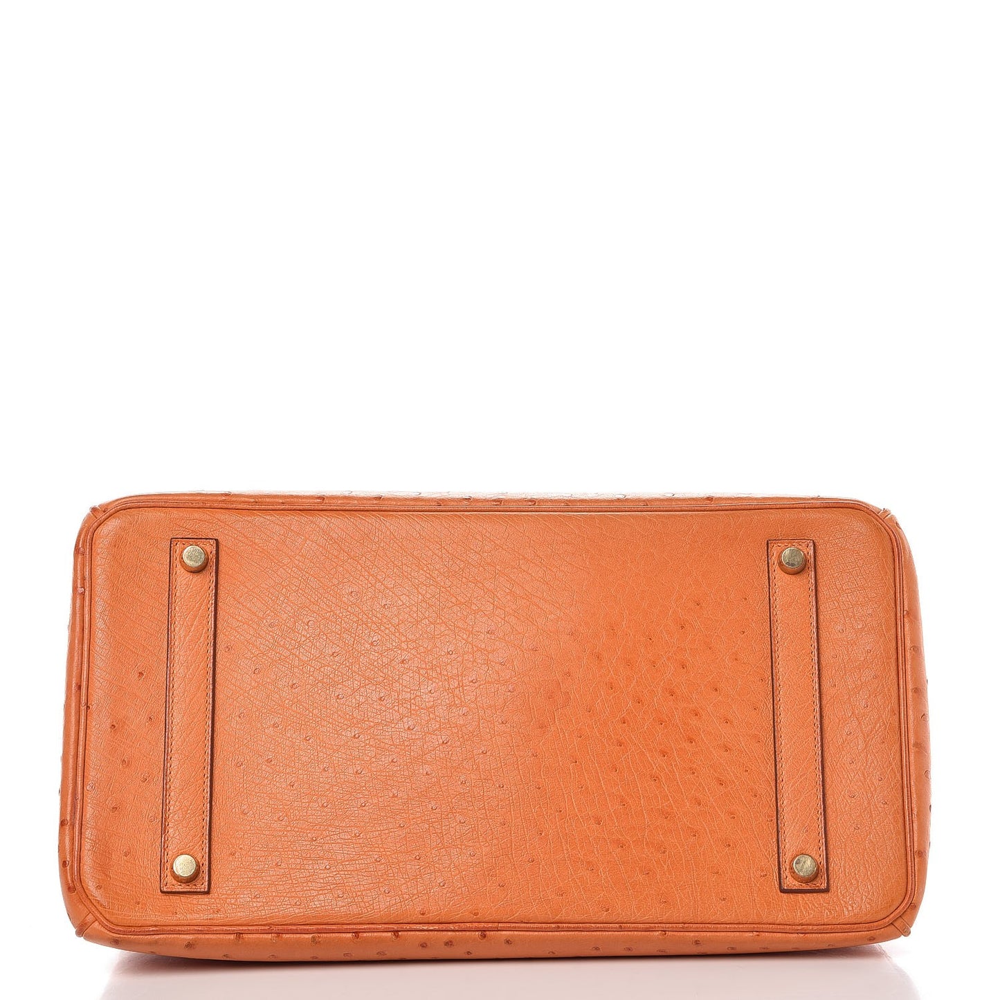 Ostrich Birkin 35 Orange