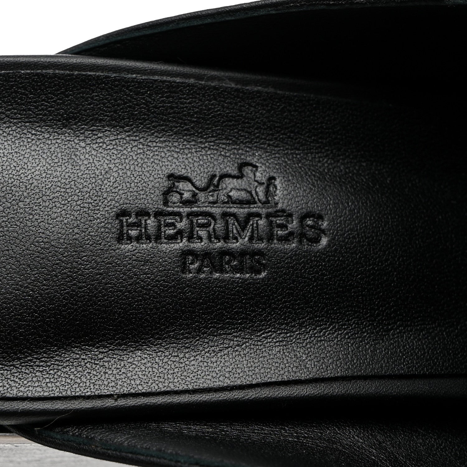 Hermes Calfskin Womens Flore 60 Mules 40 Black 6 of 8