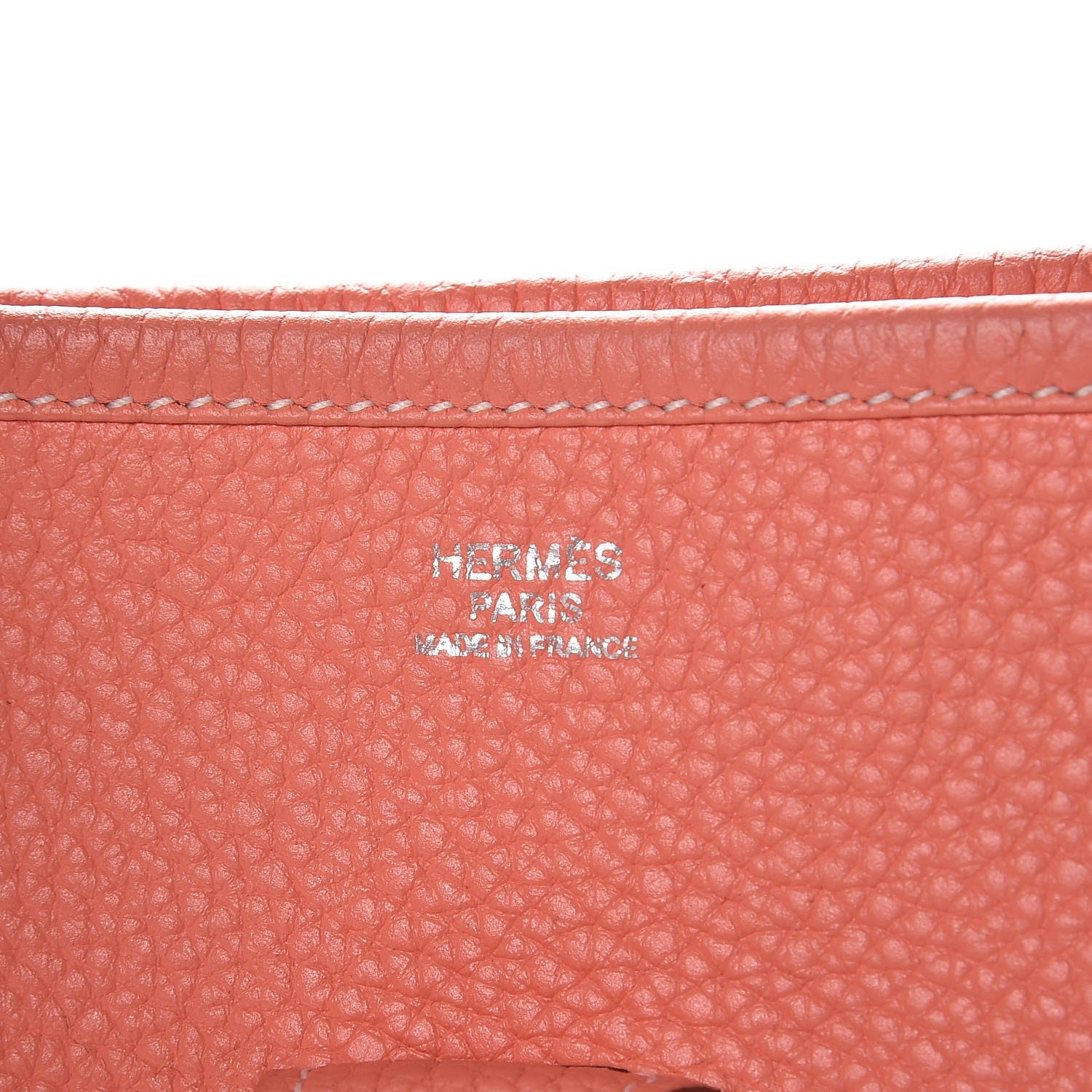 Hermes Taurillon Clemence Evelyne III GM Crevette 6 of 10