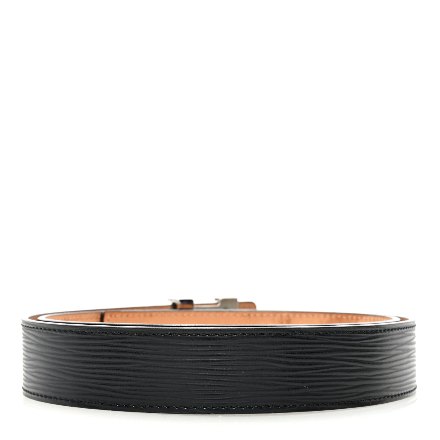 Louis Vuitton Epi 30mm LV Initiales Belt 85 34 Black 2 of 6