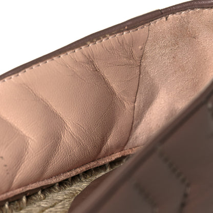 Gucci Nappa Matelasse GG Marmont Espadrilles 38.5 Tan 10 of 11