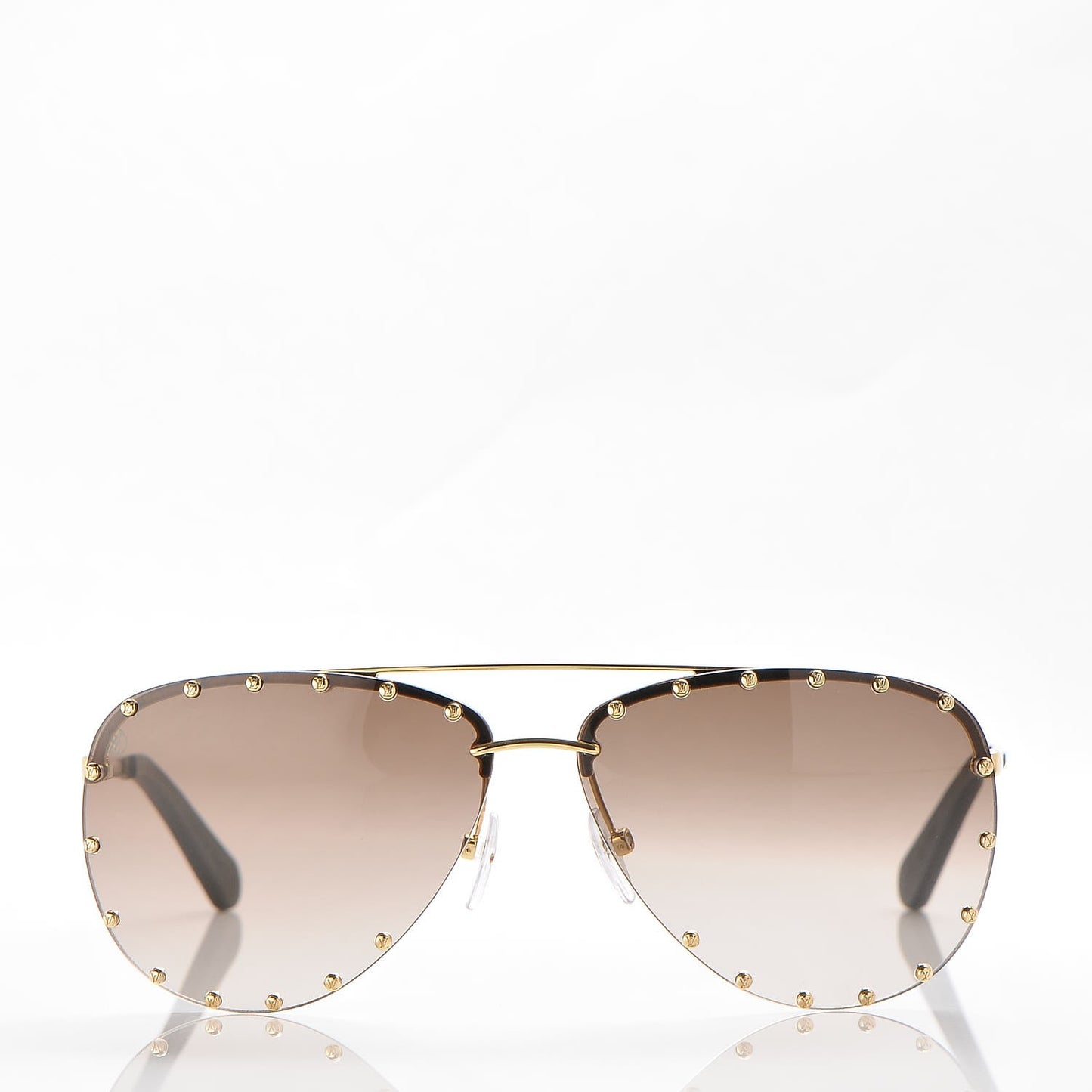 The Party Aviator Gradient Sunglasses Z0914U Brown