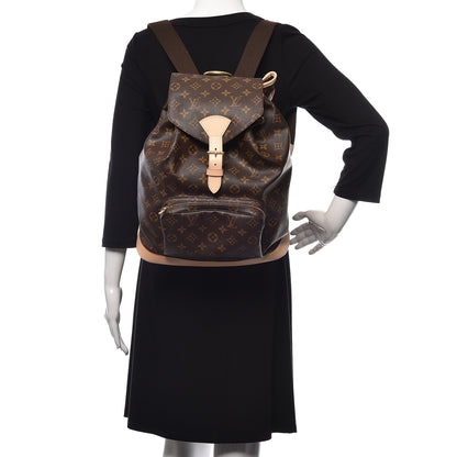 Louis Vuitton Monogram Montsouris GM Backpack 2 of 8