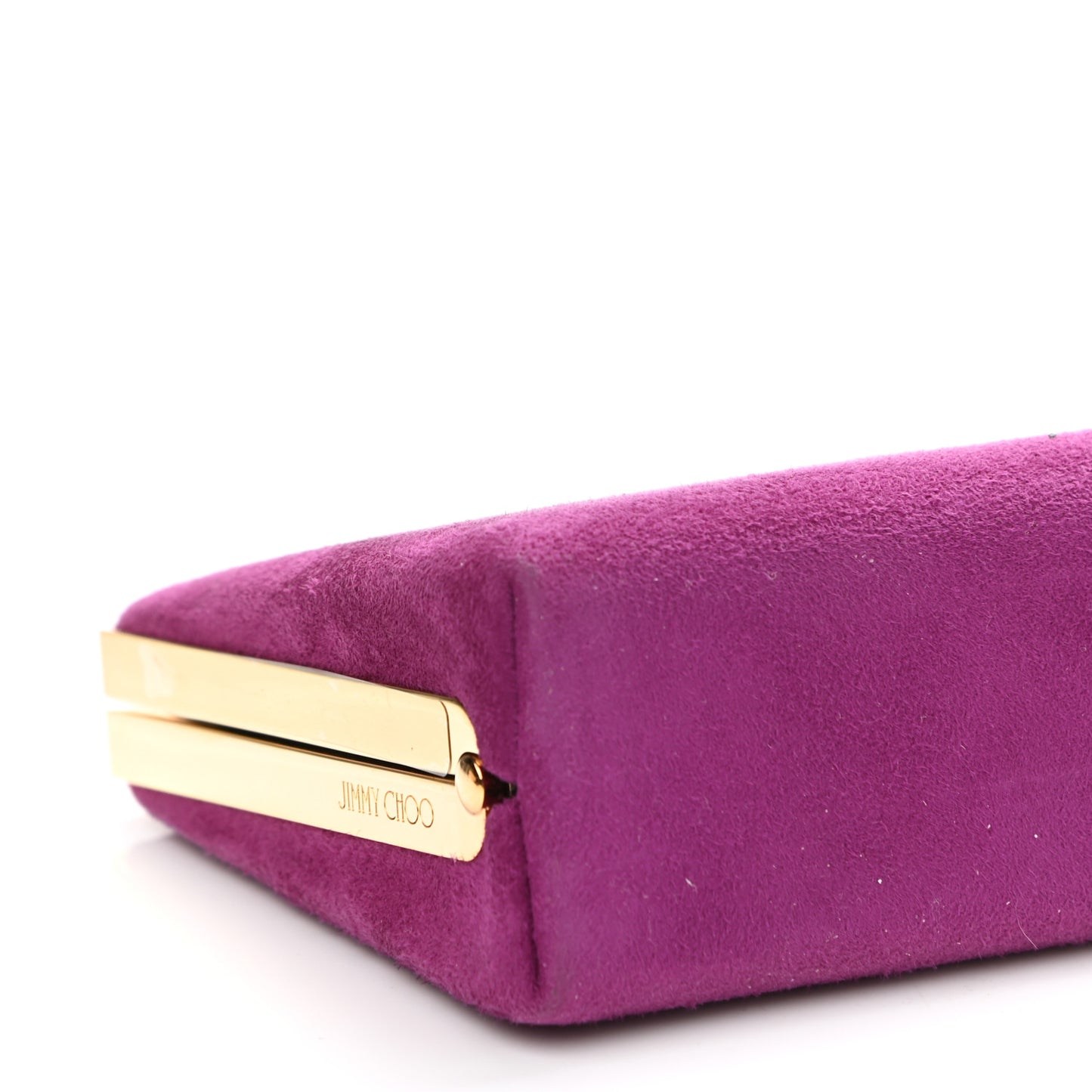 Suede Clutch Purple