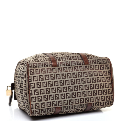 Fendi Zucchino Vitello Boston Mogano Panna Bruciato 4 of 12
