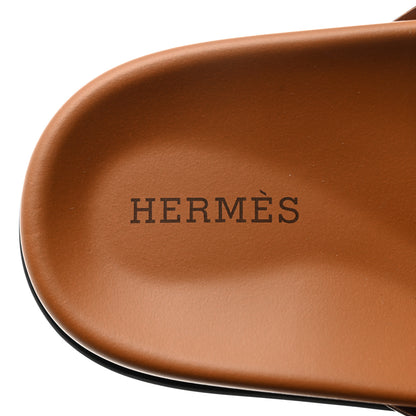 Hermes Nappa Extra Sandals 37 Naturel 8 of 9