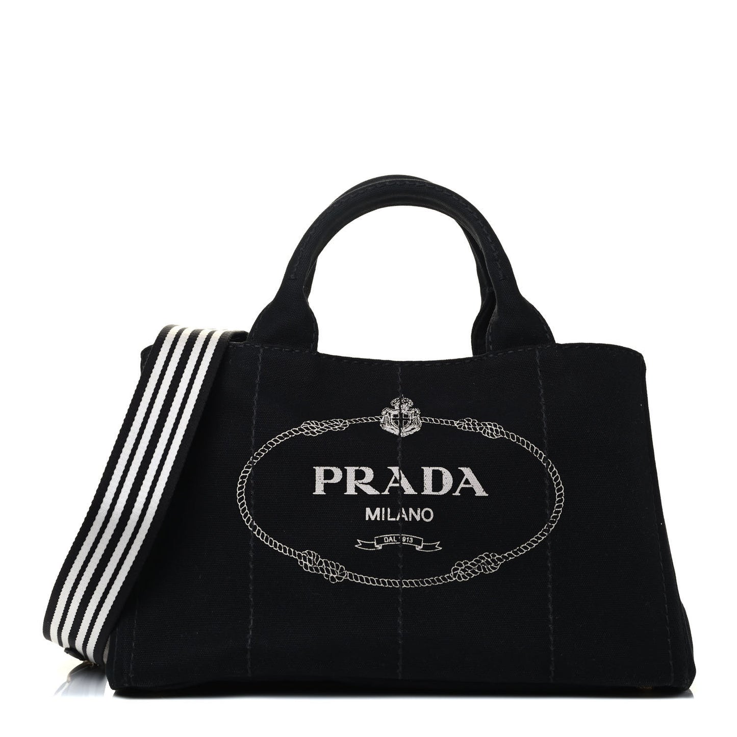 Canapa Logo Tote Black Talco