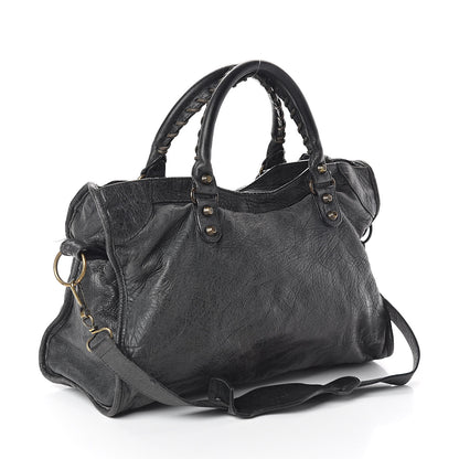 Balenciaga Agneau Classic Hardware City Anthracite 3 of 8