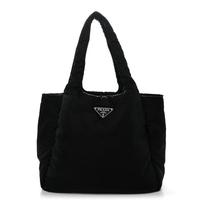 Prada Re-Nylon Padded Large Tote Black 1 of 11