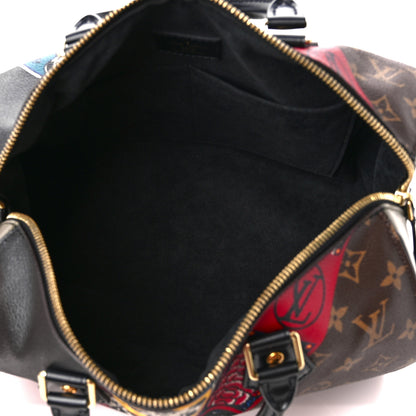 Louis Vuitton Monogram Kabuki Speedy 30 5 of 10